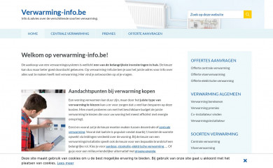verwarming-info.be screenshot