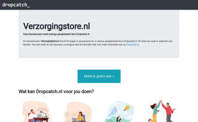 verzorgingstore.nl screenshot