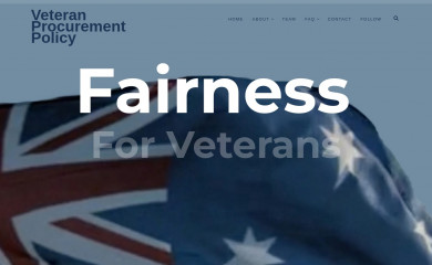 veteranpolicy.au screenshot