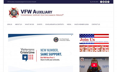 vfwauxiliary.org screenshot