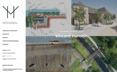 vhanotin.fr screenshot