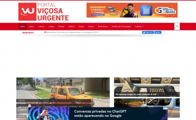 vicosaurgente.com.br screenshot