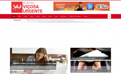 vicosaurgente.com.br screenshot
