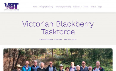 vicblackberrytaskforce.com.au screenshot