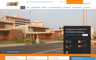 vicente-imoveis.co.ao screenshot