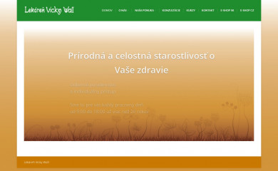 vickywall.sk screenshot