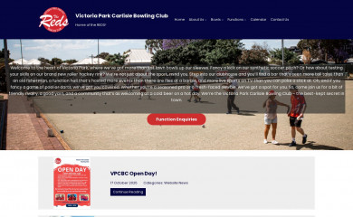 vicparkbowls.com.au screenshot
