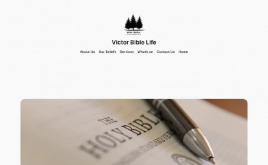 victorbiblelife.com.au screenshot