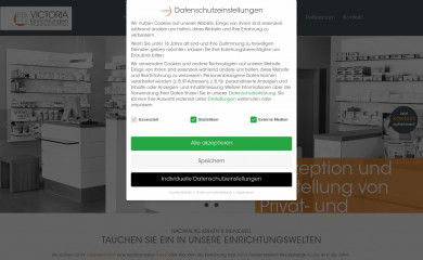 victoria-einrichtungen.de screenshot