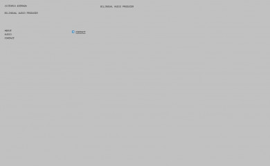 victoriaestrada.com screenshot