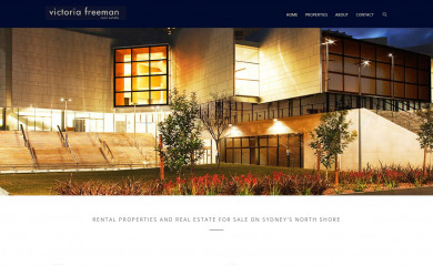 victoriafreeman.com.au screenshot