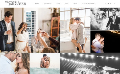 victoriajohansson.com screenshot