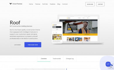 https://victorthemes.com/wp-themes/roof/ screenshot