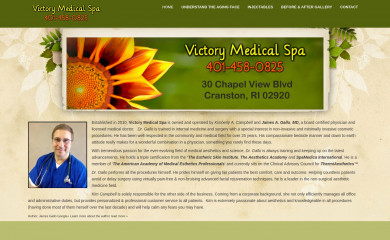 victorymedspa.com screenshot
