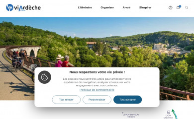 via-ardeche.fr screenshot