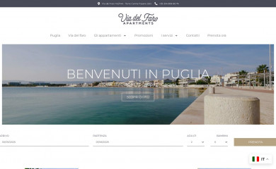 viadelfaro.it screenshot