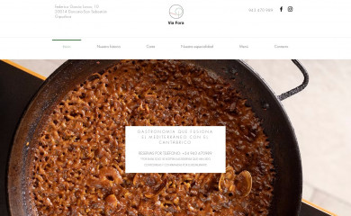 viaforadonostia.com screenshot