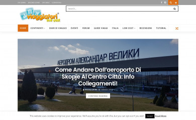 viaggiatorilowcost.it screenshot