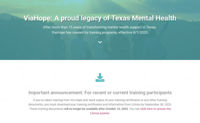 viahope.org screenshot