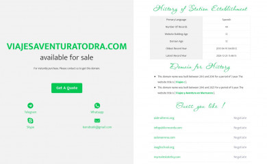 viajesaventuratodra.com screenshot