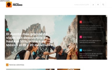 viajeropeligro.com screenshot