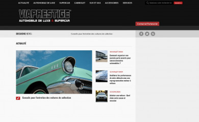 viaprestige-automobile.fr screenshot