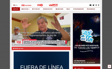 viatelevision.pe screenshot