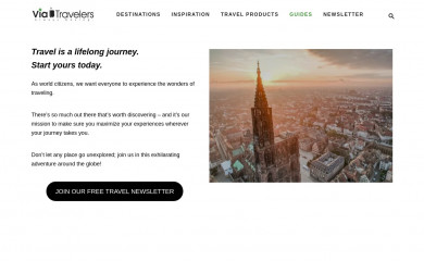 viatravelers.com screenshot