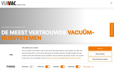 viavac.nl screenshot