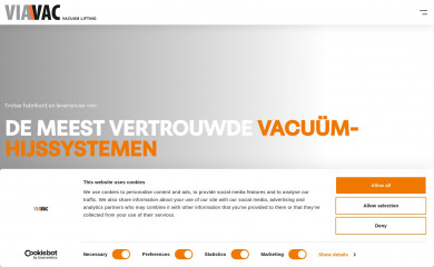 viavac.nl screenshot