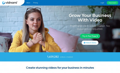 vidnami.com screenshot