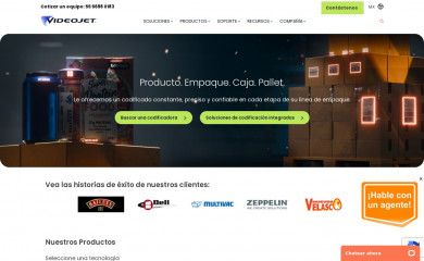 videojet.mx screenshot