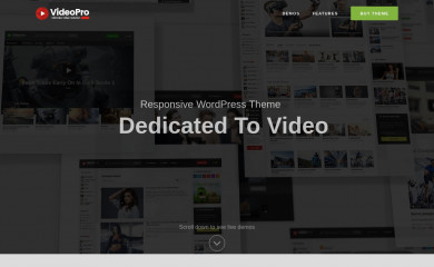 http://videopro.cactusthemes.com screenshot