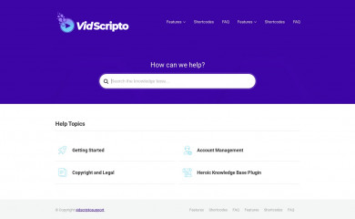 vidscriptohub.com screenshot