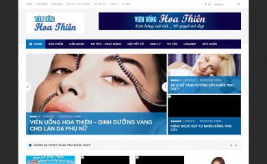 vienuonghoathien.com screenshot