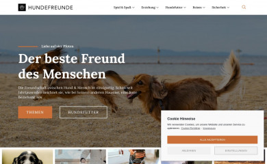 vierpfoten-liebe.de screenshot