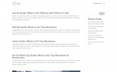 vietnamtourism.com screenshot