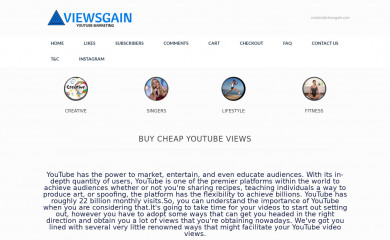 viewsgain.com screenshot