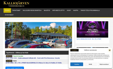 viihdekalenteri.fi screenshot