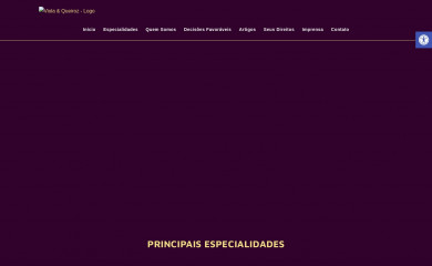 violaequeirozadvogados.com.br screenshot