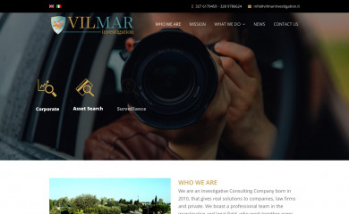 vilmarinvestigation.it screenshot