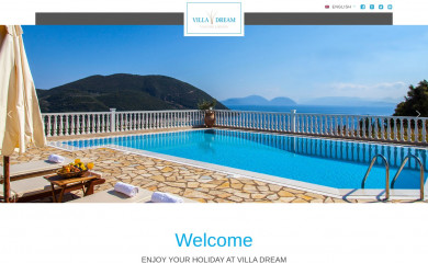 villa-dream.gr screenshot