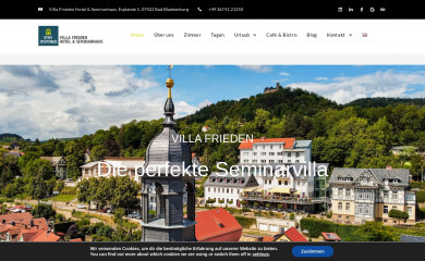 villa-frieden.com screenshot