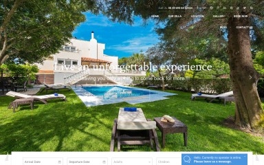 http://villa-smallparadise.gr screenshot