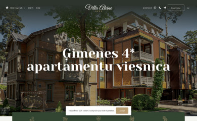 villaalvine.lv screenshot