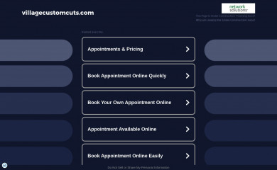 villagecustomcuts.com screenshot