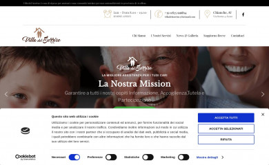 villadelsorriso.it screenshot