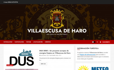 villaescusadeharo.com screenshot