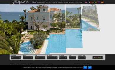 villairlanda.it screenshot