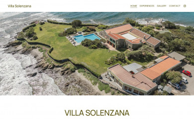 villasolenzana.it screenshot